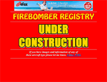 Tablet Screenshot of firebombers.warbirdregistry.org
